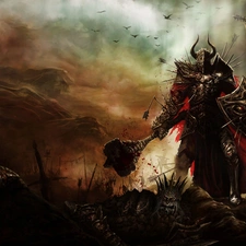 blood, Diablo 3, fighter