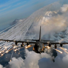 defense, C-130 Hercules, Flary