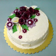 Floral, Cake, Extras