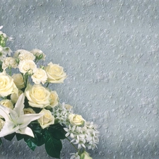 White, Flowers