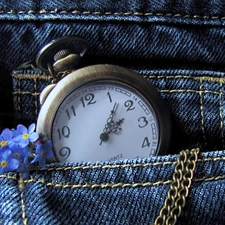 jeans, Watch, Forget, pocket