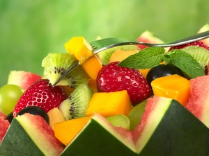 dessert, Fruits