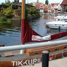 Gdańsk, Yacht, galena