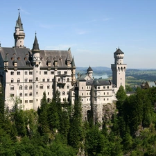 Castle, Bavaria, Germany, Neuschwenstein