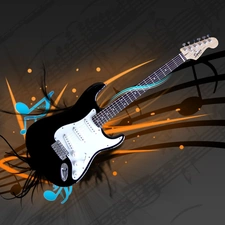 Guitar, graphics