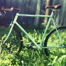 Bike, grass