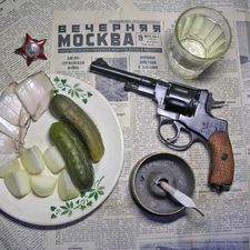 appetizer, gun