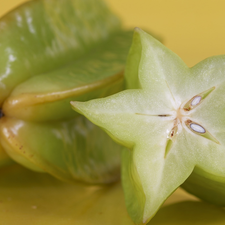 carambola, half