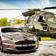 Aston Martin DBS, Helicopter