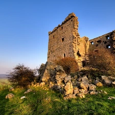 ruins, Hill