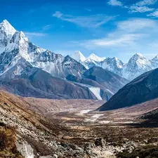 Nepal, Ama Dablam, Himalayas, Mountains