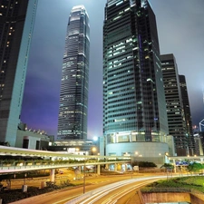 China, skyscraper, Hong Kong