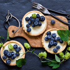 blueberries, Grated, twig, Muffins, little doggies, board, hop