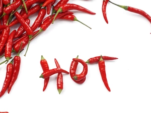 hot, pepper, text