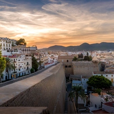 Ibiza, Town, house, Spain