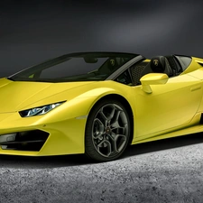 Huracan, Yellow, Lamborghini