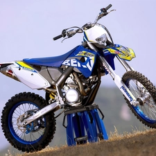 Husaberg FE570, stand