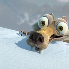 Ice Age, squirrel, Scrat, Ice Age