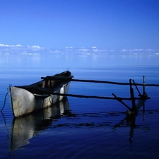 sea, Aitutaki, iceland, Boat