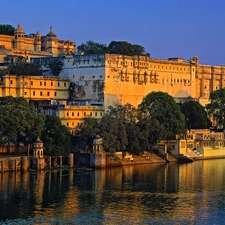 panorama, Lucknow, india, town