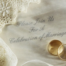 rings, invitation