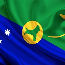 flag, Christmas Island