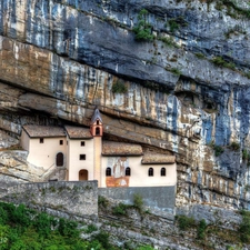 house, Rock, Italy, ##