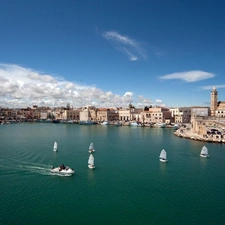 Italy, panorama, town