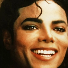 smiling, Michael Jackson