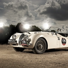 antique, Jaguar XK 120