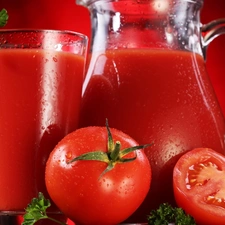 tomatoes, tomato, jug, juice