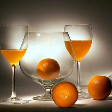 juice, orange, Lights