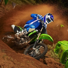 contest, Cross, Kawasaki KX250F