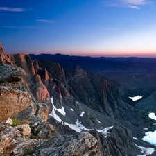 Mountains, lakes