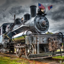 Train, locomotive