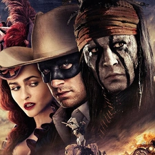 movie, Johnny Depp, The lone ranger, Actors