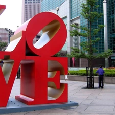 LOVE, Taipei, Monument