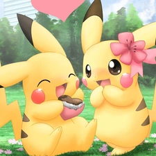 Pikachu, love