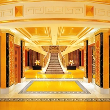 Hotel hall, hall, luxury, Stairs