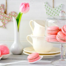 decor, Cookies, Macaroons, easter