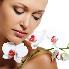 orchids, Women, make-up