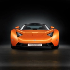 Mask, Orange, Marussia B1