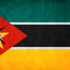 The Republic of Mozambique, flag, Member