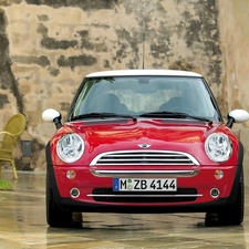 Grill, Front, Mini Cooper