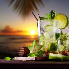Great Sunsets, drinks, Mojito