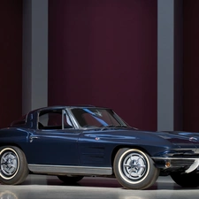 vintage, Corvette, motor car