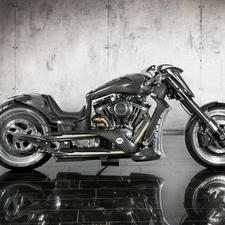 Motorbike, Chopper, Custom