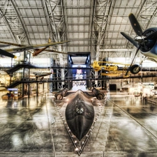 Museum of Aviation, The United States, Planes, HDR Museum, Smithsonian National Air and Space Museum Steven F. Udvar-Hazy Center, State of Virginia