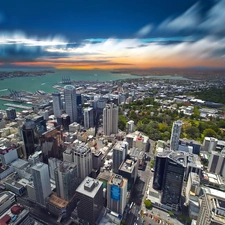 Aerial View, Auckland, New Zeland