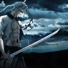 Night, Grimmjow, sword